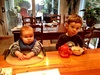 Bath, dinner and story time with Cousin Ali!