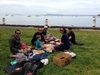 Fish and chips at the quaint old town Sorrento on the Mornington Peninsula.