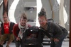 Mucking around at the Southward Car Museum, Raumati, including 3 buggy chain stair traverse!