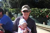 A beautiful day to celebrate the opening of the nearly completed deck. Oh, and Tom's birthday.