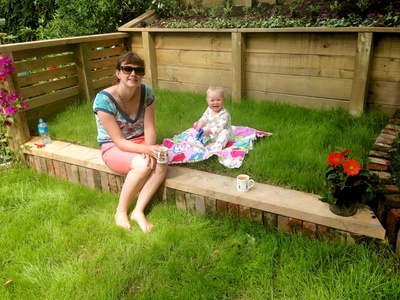 Picnic on the lawn