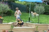 The lawn was a hit with the kids