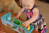 Some cool bath toys from Nan and Grandad!