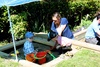 Ben and Alex spent most of the day in the sand pit