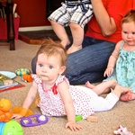 Violet and Lucy, born only days apart