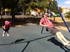 Swinging with Daddy