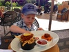 Ben with his children's platter
