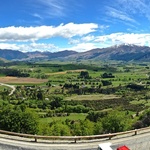 View from near the top of the Crown Range Road, on the way to Wanaka from Queenstown