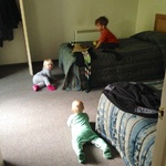 Hanging with the cuzzies in the timeshare