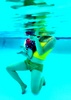 Swimming with the Prossers in Taupo. Fantastic pool complex.