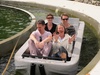A couple of photos from Dad from Rainbow Springs. The log flume was great!