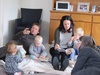 Story time at Granny and Poppas.