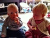 A lovely work meeting with our youngest colleagues.