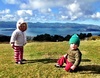 Lovely walk up Mt Kaukau with the Foo's to try out our new baby backpack. All went well until Lyon embarrassed us by rolling in a cow pat.