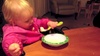 Olive tastes ice cream. Or does she?