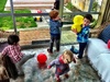 Happy birthday Louis! Olive loved the party with balloons and lots of kids.