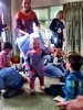 Happy birthday Louis! Olive loved the party with balloons and lots of kids.