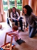 Family peck brunch with all the kids mobile!