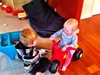 Family peck brunch with all the kids mobile!