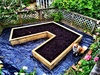 Our top tier vege box is finally nearing completion. Just need some more soil and it's planting time!
