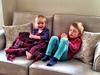 Daddy day. Swimming at the pool then hanging with the cousins at Poppa and Granny's.