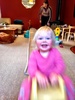 Loving the new car slide from the toy library. Wheeee! Boom!