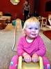 Loving the new car slide from the toy library. Wheeee! Boom!