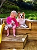 Olive was very pleased to see 'eyon' Thanks peck grandparents!