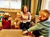 We visited Jen and Dave in their new abode. The cuzzies had fun playing together before we feasted on McDonalds. Olive was a great fry sharer and stealer.
