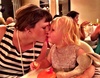 Kisses at the reception