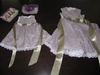 Milla and Olive's dresses