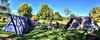 A fantastic family camping trip to Kaitoke with the Prossers. A successful test of our new tents - will go again! See entry for more photos.