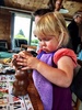 We had a fun Easter weekend in Taupo. Olive continued her no nap policy even during the 6.5hr drive there and 6hr drive home - luckily she slept well at night. We managed to enjoy some sunshine in between the rain. The kids had a great time mucking around together - Olive and Violet playing their 