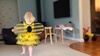 Olive enjoying being a bee.