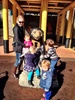 We enjoyed a lovely sunny day at zoo with cousins and extended family. Olive really wanted to see a zebra and walked the whole way around.