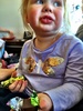 Let the Christmas parties begin! Olive got really into secret Santa and had to steal the green bunny.