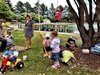 Olive & daddy enjoyed a few train rides with the fello dads for Zac's 3rd birthday party at Aotea Lagoon.