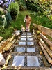 The pavers are mostly down on our little vege garden hideaway.