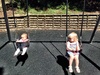 Fun in khandallah pool with Poppy & Nat. Olive was very confident this time in fact so keen to get in she climbed in before I had time to get her togs on, dress and shoes!. Loved being pushed around on a floaty and then the ring was a big hit.