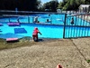 A sail on a flutter board with as many toys as olive could carry at khandallah pool, brings back lots of great memories at this pool as a kid.such a beautiful setting, best pool in wellie! Lucas and Jo joined us for some toe dipping too.