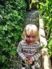 Enjoying our pebble vege paradise. Sugar snap peas are doing really well, radishes are too. Potatoes & corn have got so high it's a jungle in there for olive! Olive has taken to helping herself to the peas, as the raspberries are all but exhausted.