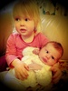 Sister shot. Spot the cross eyed iris!
