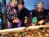 On the worst weather day of the year we met the Foo's and Harris's at the octopus marine education centre for some touchy feely with the creatures of the our local sea. Fantastic and we will go back! Finished it off with lunch with the foos.