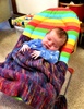Look who's moved up to the bouncer! And then asleep in the bouncer. Definitely something Olive never did!