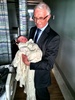 Nan and Grandad meet little Iris.