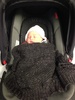 After a terrible night sleep, We are ready for home! Olive very excited about bring little sis iris home.