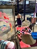 Play centre with Daddy. It was fun to see Olive cruising around play centre and getting into everything. It was also great to put a name to the faces I often hear about.