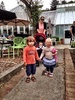 A lovely walk with feeding the ducks and some playground action, olive went on the flying fox and the big blue slide! Before we enjoyed a cafe break. Olive loved copying what Felix was doing and she even got a few hugs from him!
