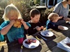Mother's Day morning on our last day in Greytown with the Thompsons. A beautiful morning to finish a lovely weekend away.