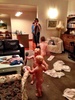 I love how kids love being rudie nudie. They just go wild and why not! It was extremely fun running down the large hall and then hiding behind the curtain... Again and again. Olive managed to keep up with Ben, Liam was aways doing the opposite, trying to keep up.